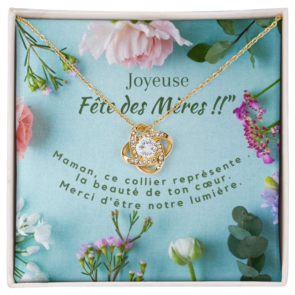 Collier Nœud d'Amour