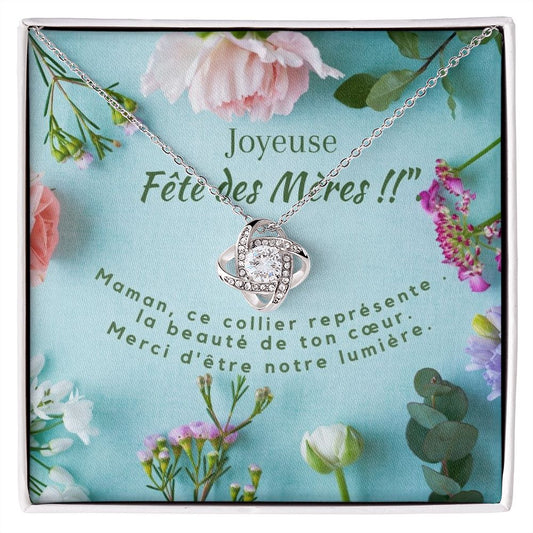 Collier Nœud d'Amour