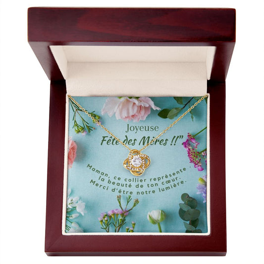 Collier Nœud d'Amour