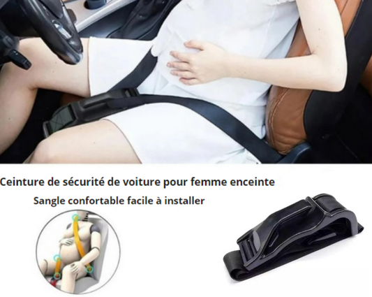 ExpectaDrive Ajusteur de Ceinture Femme Enceinte