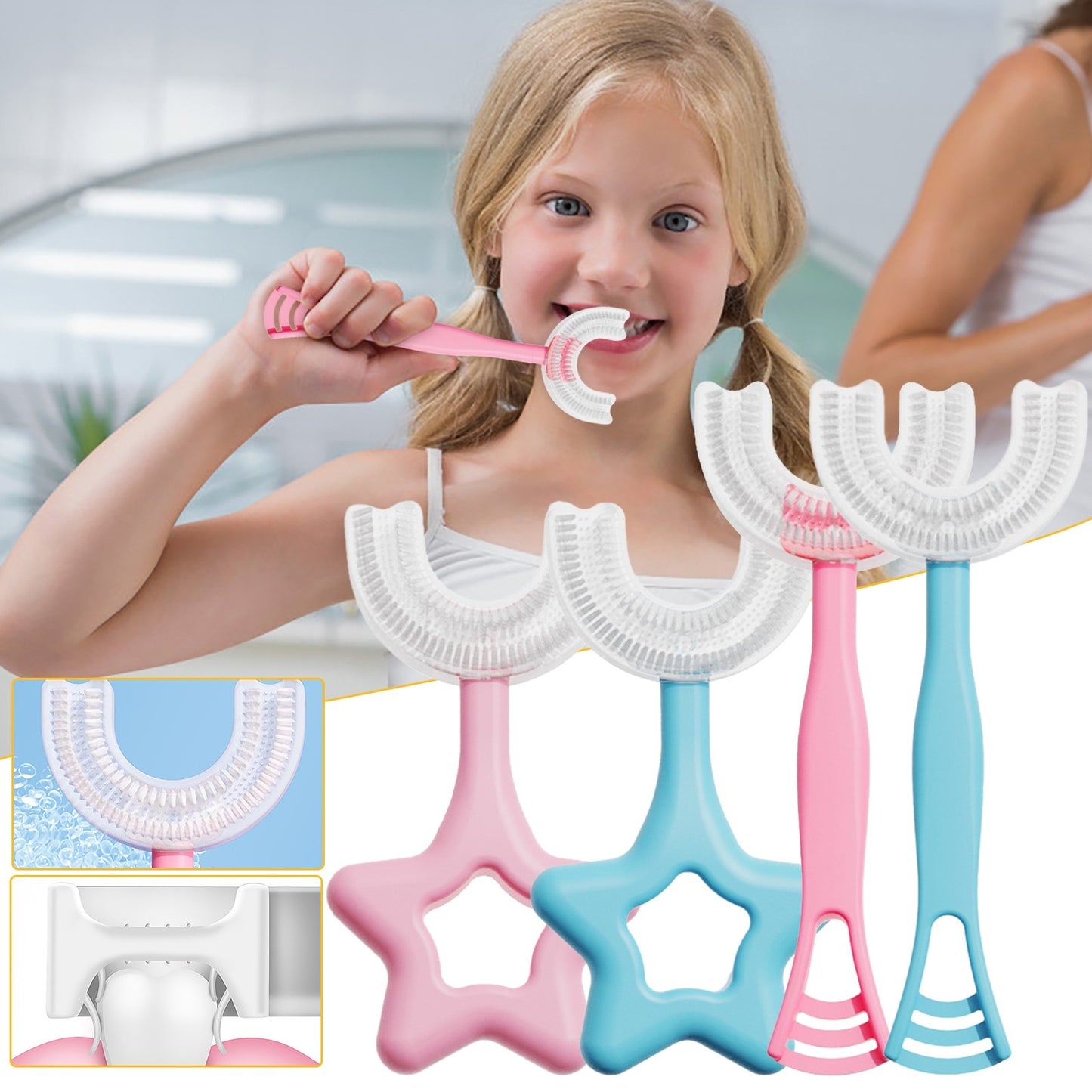 Brosse à dents à 360 degrés